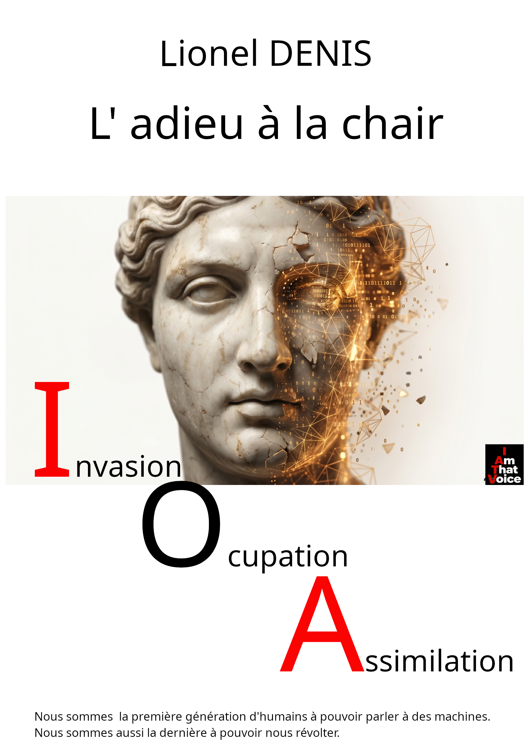 Couverture de L'Adieu à la Chair