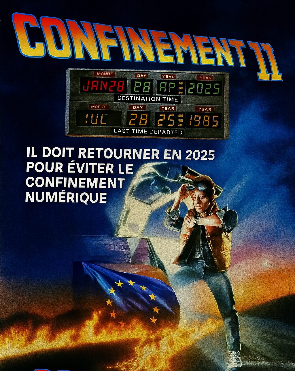 il doit retourner en 2025 pour éviter le confinement numérique