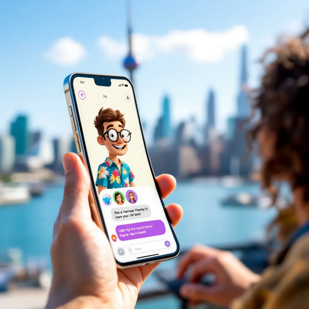 Chatbot IA assistant un touriste